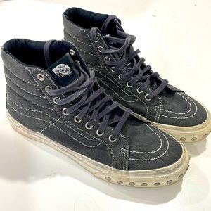 Vans high top with studs sz 7